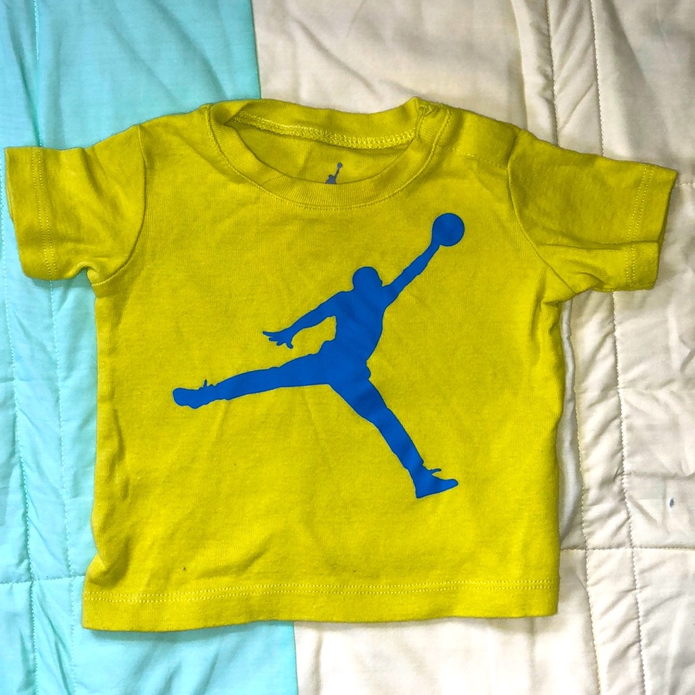 Jordan Yellow T-shirt 3-6 Months